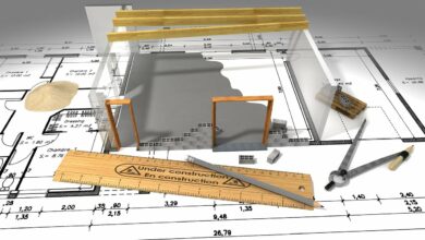 Wichtige Ausrüstung und Materialien für eine Baustelle