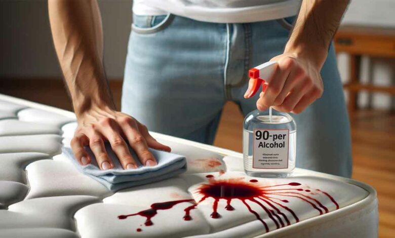 Blutflecken aus Matratze entfernen - Eine effektive Anleitung