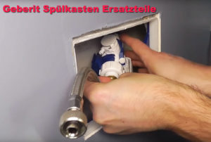 Geberit Spülkasten Ersatzteile einbauen