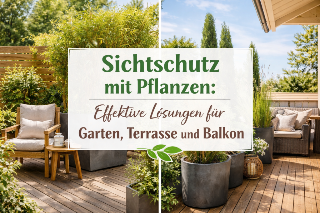 Verwunderlich Pflanzen Sichtschutz Terrasse Kuebel Bilderbrend989