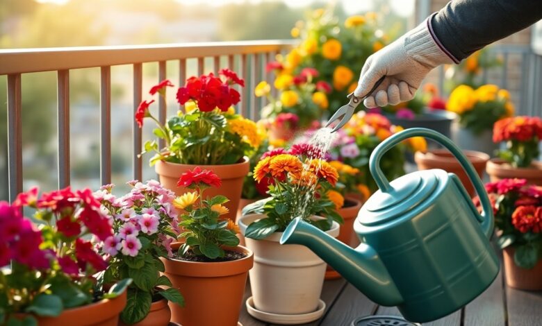 blutenpracht im topf sommerblumen fur terrasse und balkon bln