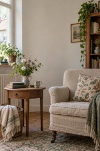 Cottagecore Wohnideen: natürlich und gemütlich einrichten [Bildinhalt mit KI erstellt]