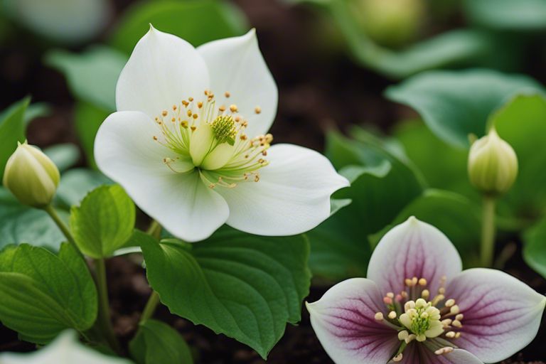 Christrose mit Kaffeesatz düngen Anleitung Schritt für Schritt