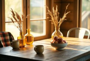 Goldener Spätsommer – Warme Farben und gemütliche Deko-Ideen für den Saisonwechsel.