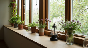 Fensterbank dekorieren: Kreative & moderne Ideen