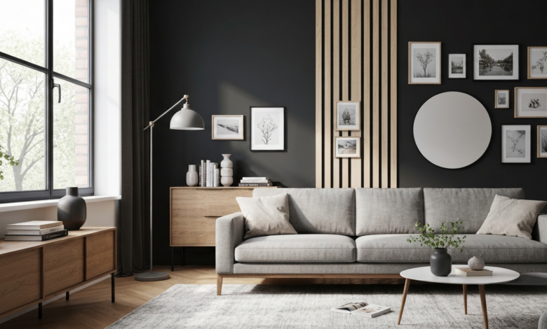 Wohnzimmer Wandgestaltung: Die besten Ideen