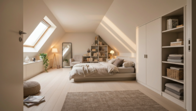 Dachschräge optimal gestalten: Die besten Tipps