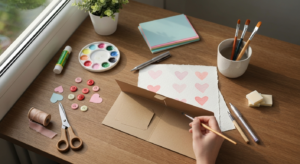 Valentinstagskarten selber basteln: Geniale DIY-Ideen