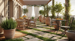 Mediterrane Terrasse gestalten: So gelingt das Urlaubsflair