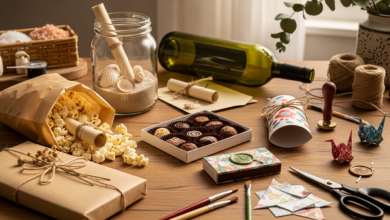 21 geniale Ideen, um einen Gutschein kreativ zu verpacken