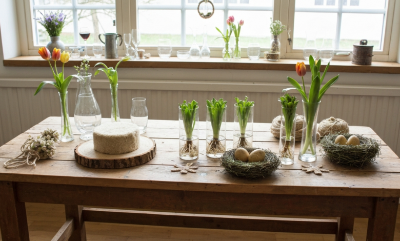 16 kreative DIY Frühlingsdeko-Ideen aus Naturmaterialien