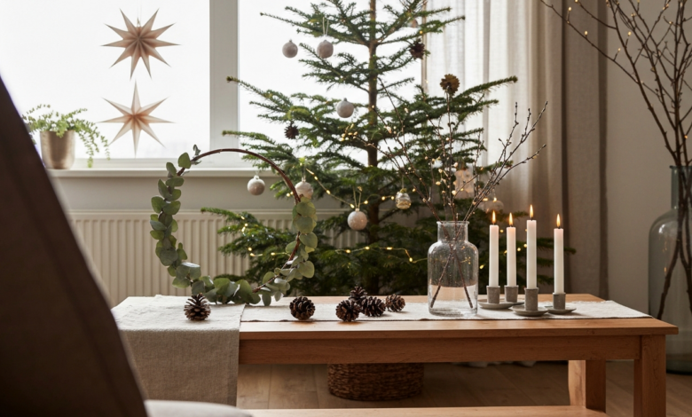 Minimalistische Weihnachtsdeko: 16 stilvolle Ideen