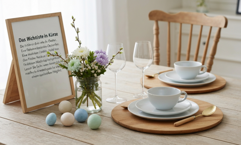 Ostertisch in Pastell: Die 12 schönsten Ideen