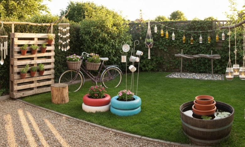 DIY Gartendeko: 20 kreative Ideen für Ihren Garten