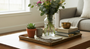 Tablett Deko für den Couchtisch: Styling-Guide