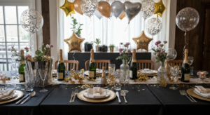 Silvester Deko: 24 Ideen für deine Party Zuhause