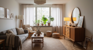 Wohnzimmer gemütlich gestalten: Einfache Deko-Ideen