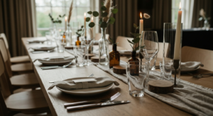 Schlichte Hochzeitstisch Deko: Elegante Ideen & Tipps