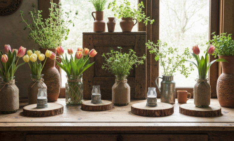 Rustikale Frühlingsdeko: Die 14 schönsten Ideen & Tipps