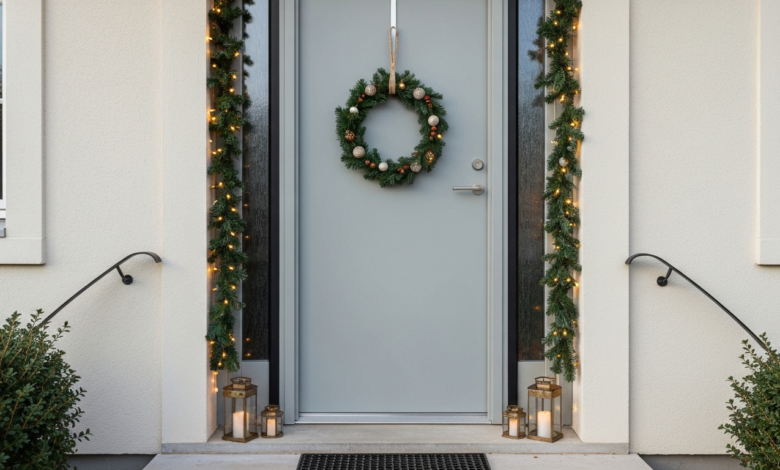 Weihnachtsdeko für den Hauseingang: Die besten Ideen