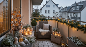 Zauberhafte Weihnachtsdeko für den Balkon 2026