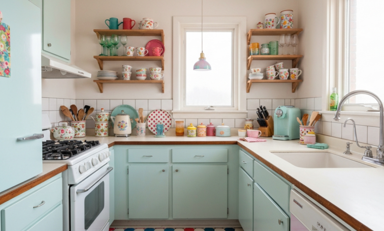 Retro Küchen Deko: Bunt, kitschig & extravagant