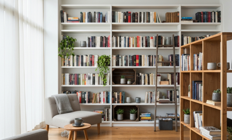 Kreative Bücherregal-Ideen für echte Buchliebhaber