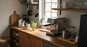 Wundervolle Kaffeebar Ideen für Zuhause: So gelingt es!