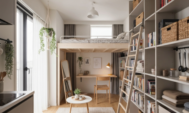 Vertikale Wohnideen: Mehr Platz in kleinen Wohnungen
