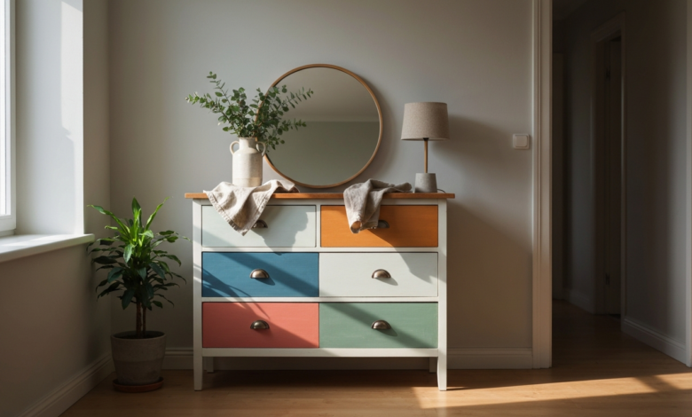 Bunte Kommoden: 20 spektakuläre Ideen für dich