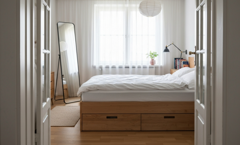 Kleine Schlafzimmer gemütlich einrichten: 12 Tipps