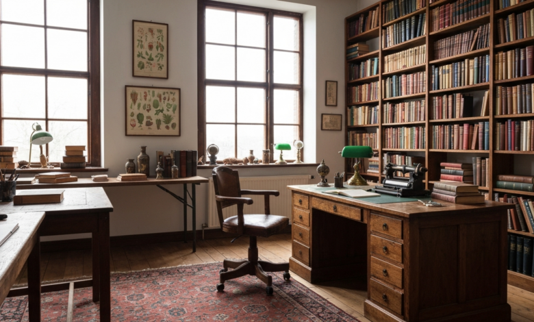 Dark Academia Deko: 20 realistische Wohnideen