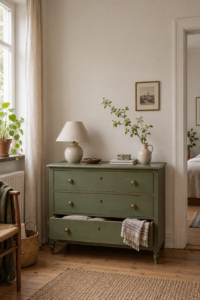 Möbel-Upcycling: 4 Ideen für Kommode, Regal und Beistelltisch [Bildinhalt mit KI erstellt]