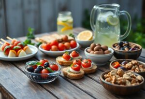 Snack-Inspiration – Schnelle und sommerliche Leckereien für deine Gäste.