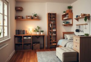 Stauraum-Wunder – Die besten Tipps für kleine Wohnungen und kreative Regaldeko.